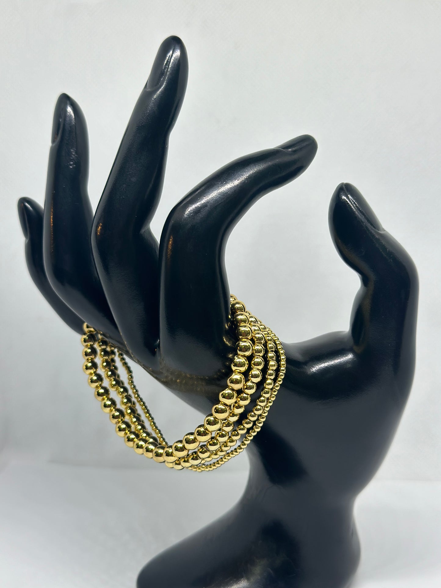 12k Gold Filled Beaded Bracelets