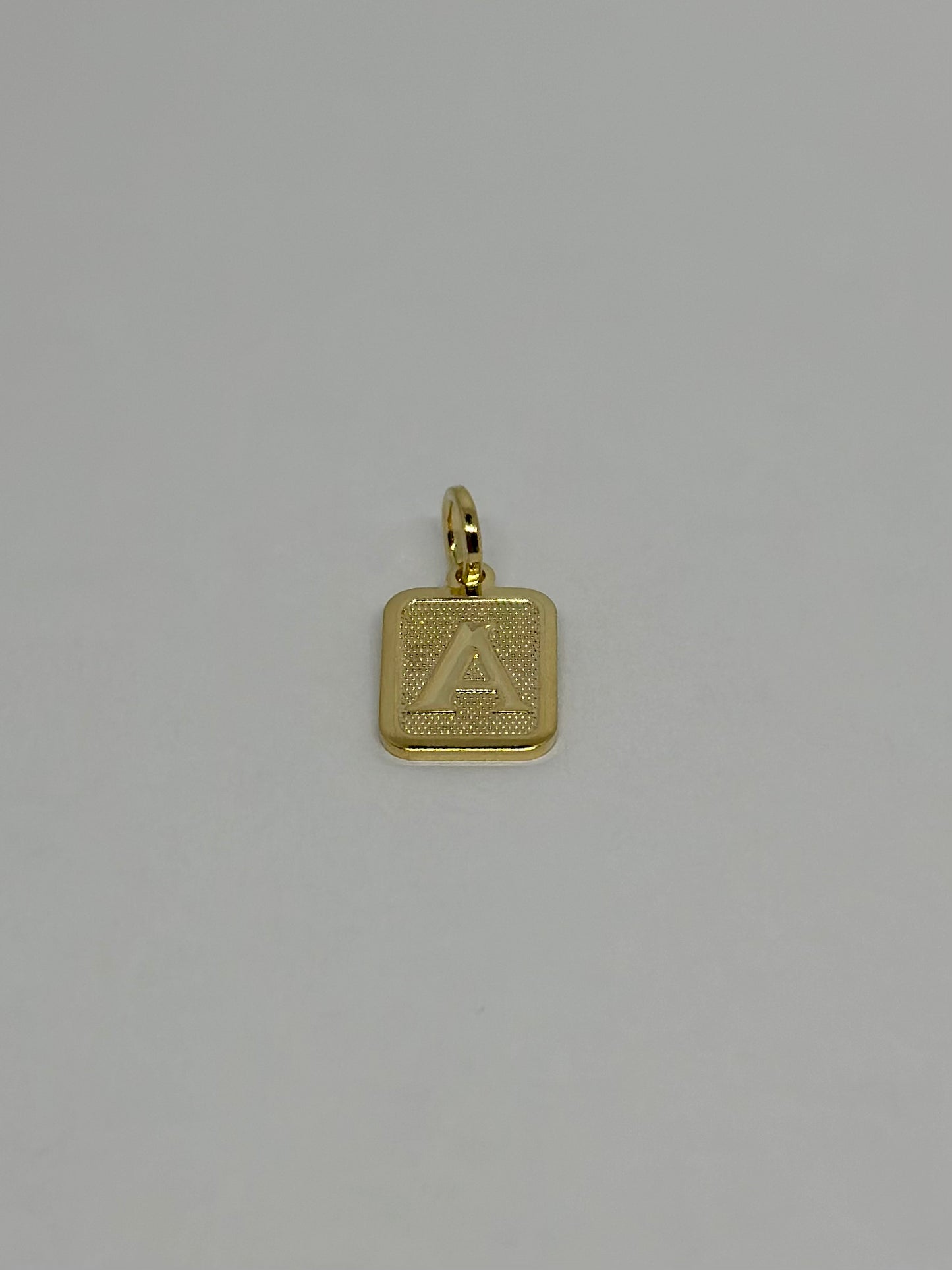 Initial Plate Pendant