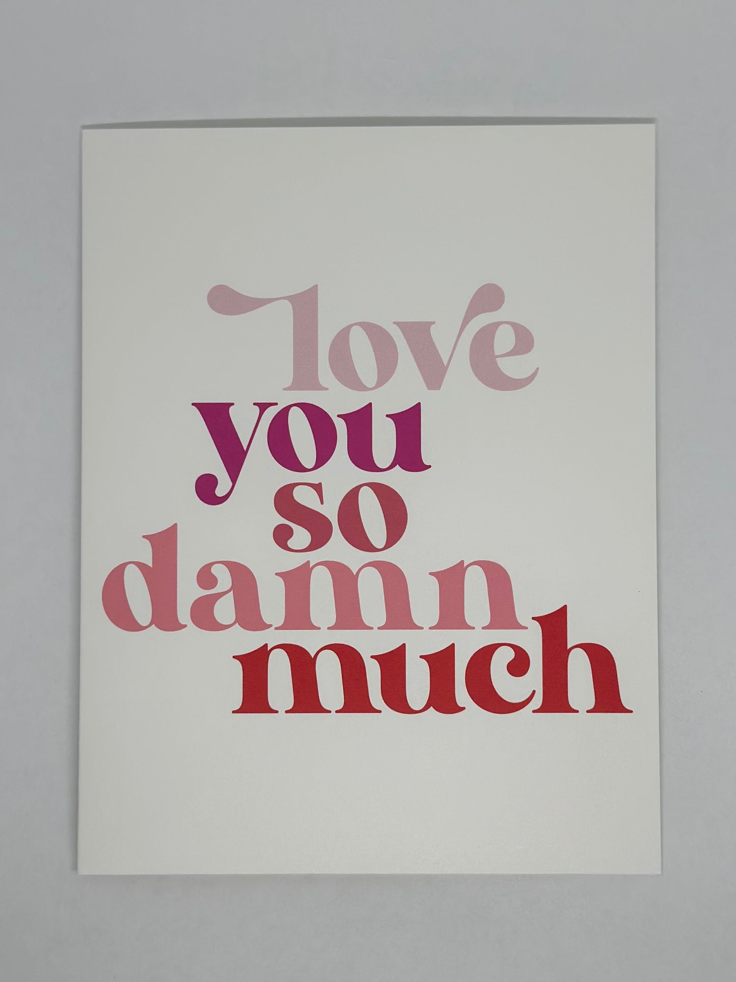 Valentine's Day Love Card