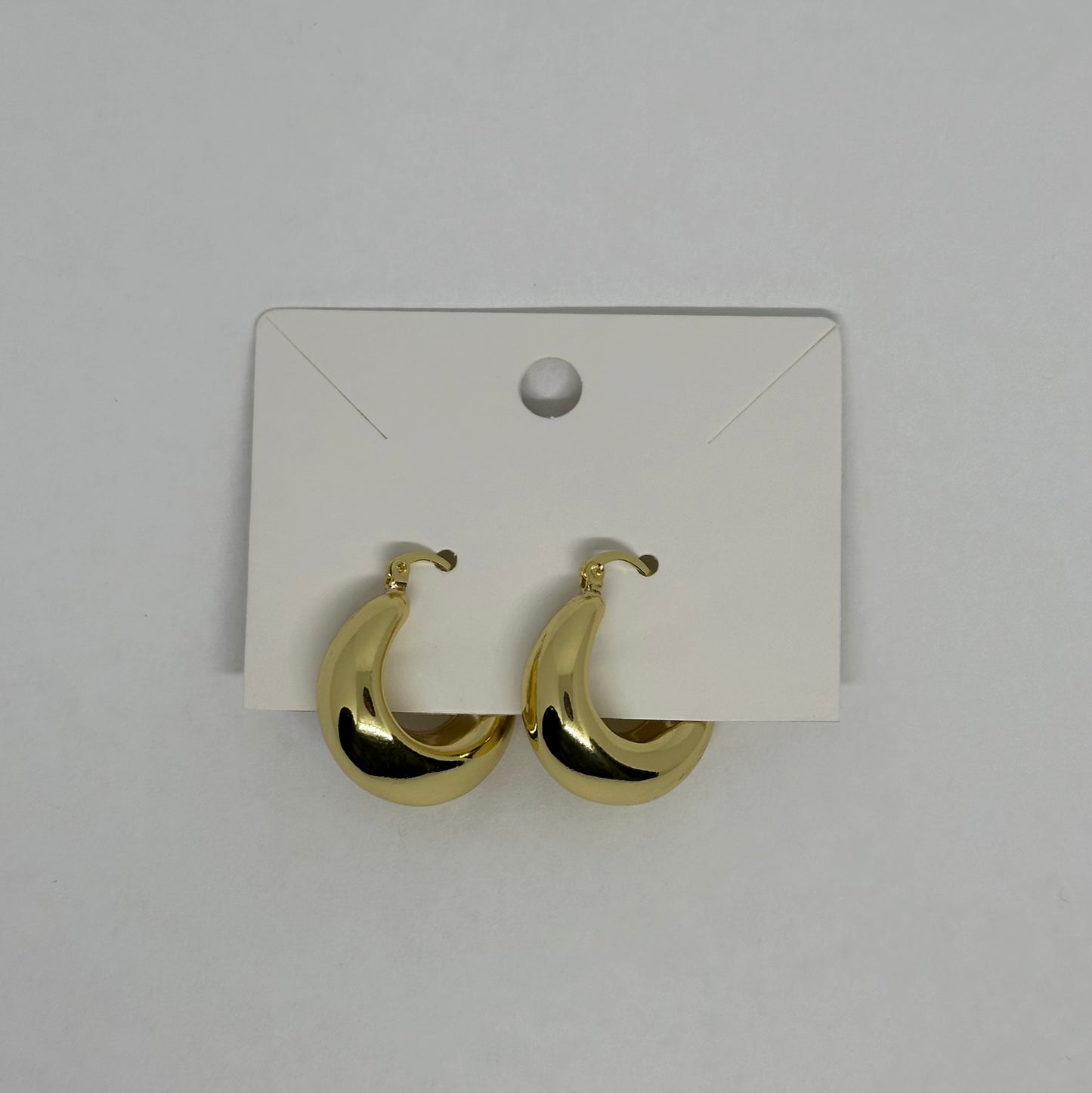 Chunky Gold Hoops