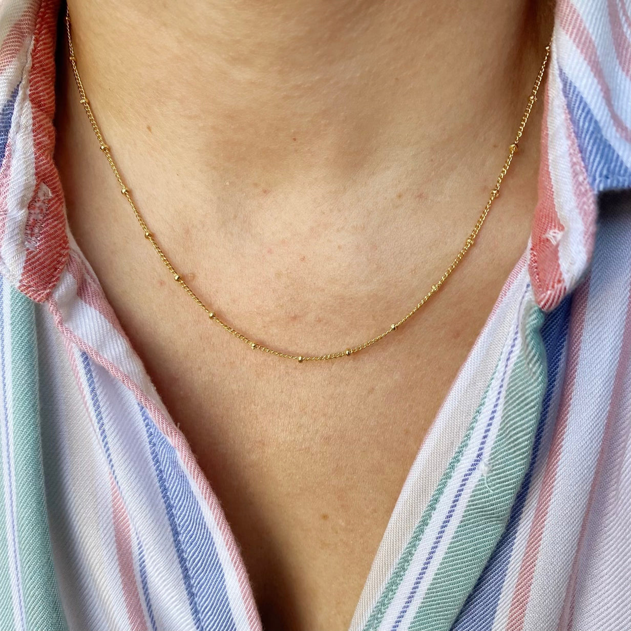 Satellite Chain Necklace
