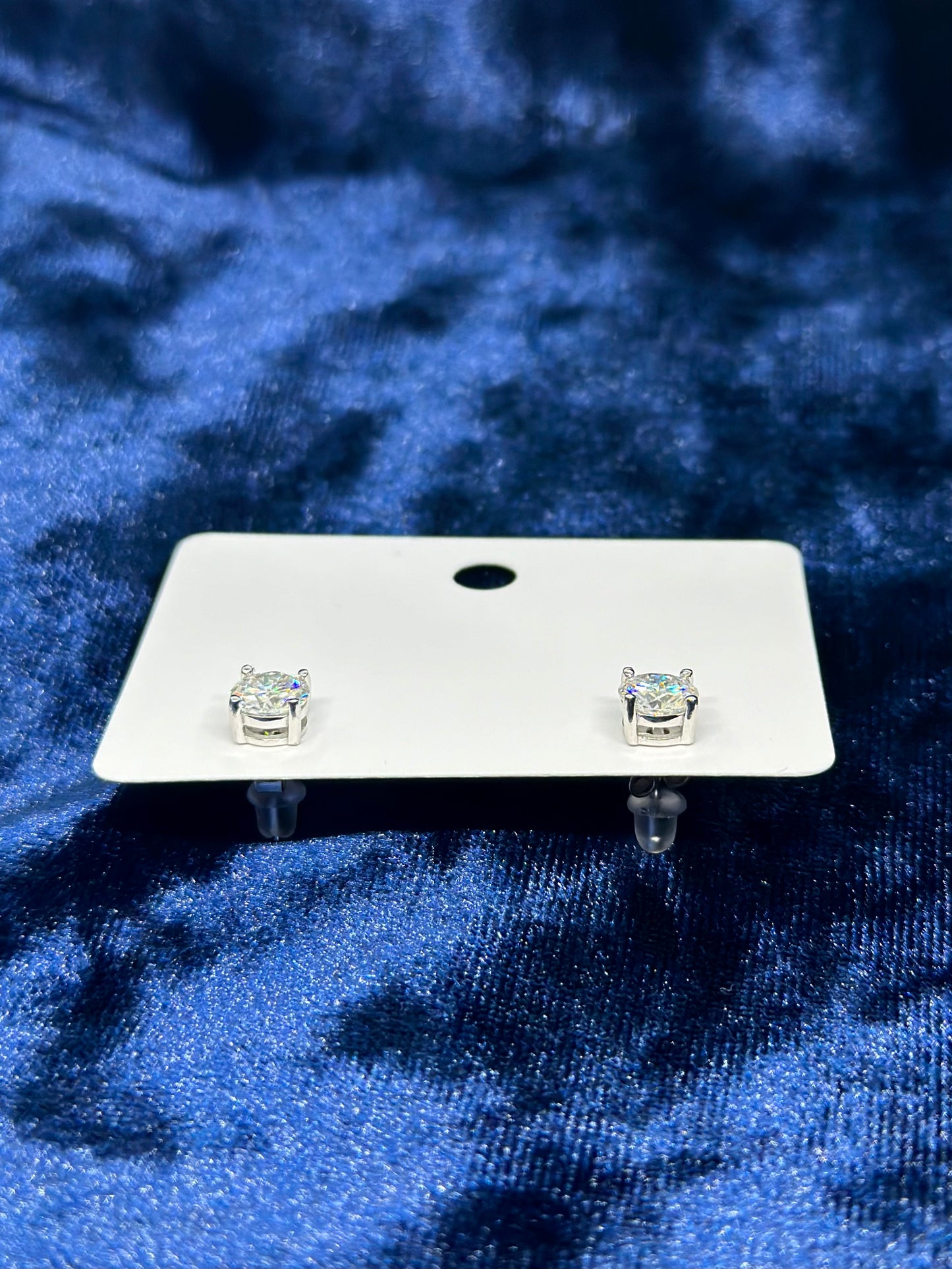 Moissanite Stud Earrings